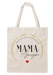 Torba bawełniana Najlepsza Mama na całym świecie z imieniem minimalistyczna – personalizowana torba dla mamy